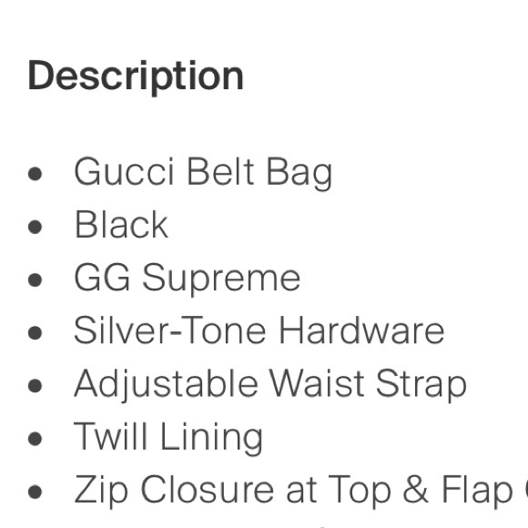 Gucci Supreme Web Belt Bag - Picture 5 of 5